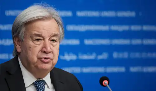 "Cada uno de los últimos diez años ha sido el más caluroso de la historia", indicó Guterres. "Cada uno de los últimos diez años ha sido el más caluroso de la historia", indicó Guterres. Foto: AFP