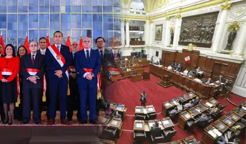 Gabinete Ministerial necesita 66 votos para obtener el voto de confianza del Congreso. Foto: composición LR Congreso voto de confianza Gabinete Ministerial