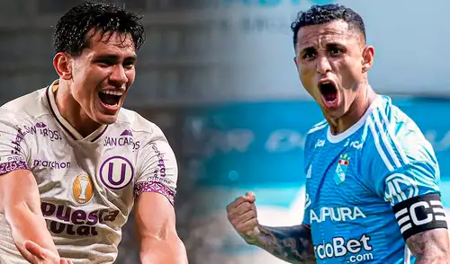 Universitario y Sporting Cristal jugarán en el Nacional el partido pendiente de la fecha 14 del Clausura. Foto: composición LR/Universitario/Liga 1 Alineaciones Universitario - Sporting Cristal por el partido del Torneo Clausura de la Liga 1 2025
