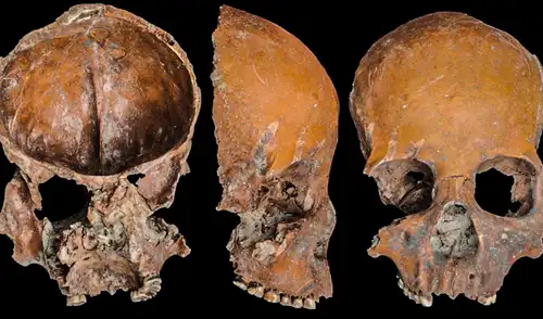 Descubren en China máscaras de esqueletos y copas de cráneo de 5.000 años de antigüedad, según estudio científico