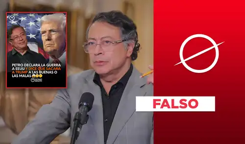 Gustavo Petro no le declaró la guerra a Estados Unidos