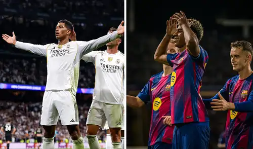 Real Madrid se enfrentará a FC Barcelona por al fecha 10 de LaLiga. Foto: composición LR/Real Madrid/Barcelona