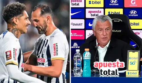 Néstor Gorosito habló sobre Paolo Guerrero y Hernán Barcos. Foto: composición LR/captura de Alianza Lima TV/Liga 1