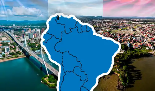 Este territorio de ultramar en Sudamérica tiene la frontera más grande de Francia: supera los 700 kilómetros