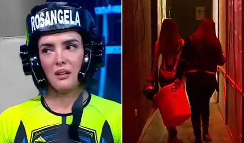 Rosángela Espinoza responde con mensaje picante tras ser eliminada de 'EEG' junto a Kevin Díaz