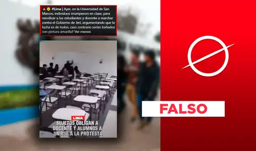 Agresión a docente no ocurrió en la UNMSM