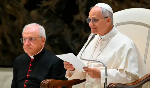 El papa León XIV asumió fue elegido líder de la Iglesia Católica el 8 de mayo de 2025. El papa León XIV asumió fue elegido líder de la Iglesia Católica el 8 de mayo de 2025. Foto: AFP
