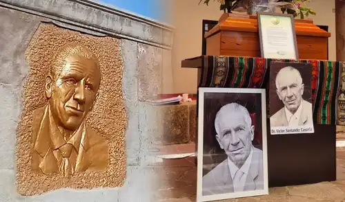 Resto de intelectual cusqueña fue recibido con homenajes en Tinta. Foto: cortesía Joel Ayala.