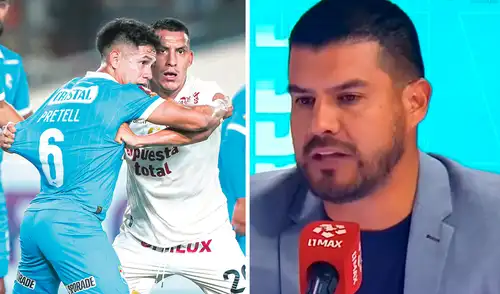 Erick Delgado dio su análisis sobre la derrota de Sporting Cristal frente a Universitario. Foto: composición LR/L1 Max/ difusión Erick Delgado dio su análisis sobre la derrota de Sporting Cristal frente a Universitario. Foto: composición LR/L1 Max/ difusión