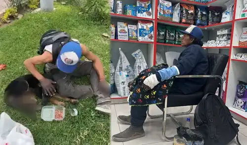 Queman a persona y a su perro en San Miguel.