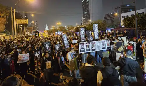 Generación Z convocó a un nuevo paro nacional para este 14 de noviembre. Foto: Silvana Quiñonez - LR Eduardo Ruiz Marcha en Lima Paro en Lima