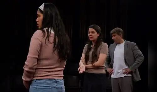 Escena de la obra dirigida por Norma Martínez. Escena de la obra dirigida por Norma Martínez.