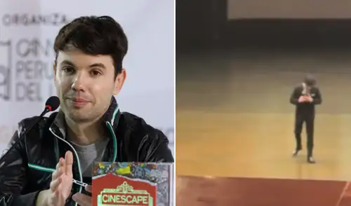 Bruno Pinasco celebró el aniversario 25 de su programa 'Cinescape'. Foto: Composición LR/América TV/TikTok