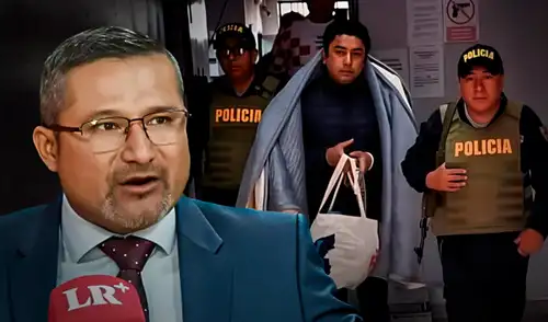 El abogado Ronald Atencio fue entrevistado en 'Arde Troya'. Foto: composición LR El abogado Ronald Atencio fue entrevistado en 'Arde Troya'. Foto: composición LR