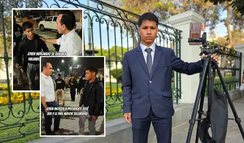 Tiktoker Jorge El Caminante teme por su vida tras reclamar a José Jerí por inseguridad: "Me están amenazando" Tiktoker Jorge el caminante tras reclamar a José Jerí por extorsiones.