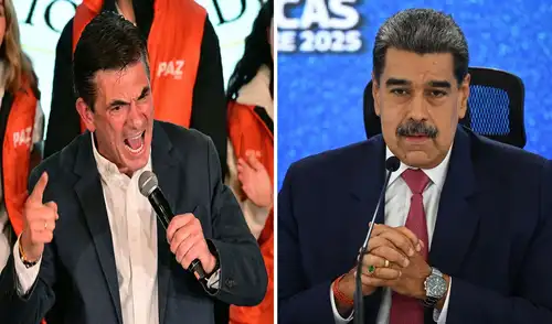 Rodrigo Paz arremetió contra Nicolás Maduro en su cuenta de X. Rodrigo Paz arremetió contra Nicolás Maduro en su cuenta de X. Foto: AFP