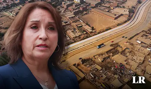 El 16 de septiembre de este año, la exjefa de Estado Dina Boluarte llegó a la quebrada de Huaycoloro para inaugurar el canal. Los vecinos no se presentaron en señal de protesta. Foto: Presidencia del Perú El 16 de septiembre de este año, la exjefa de Estado Dina Boluarte llegó a la quebrada de Huaycoloro para inaugurar el canal. Los vecinos no se presentaron en señal de protesta. Foto: Presidencia del Perú