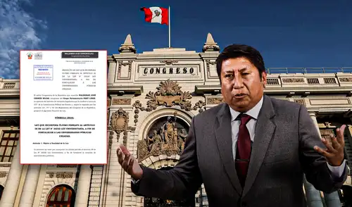 Otra iniciativa cuestionada de Waldemar Cerrón. Otra iniciativa cuestionada de Waldemar Cerrón.