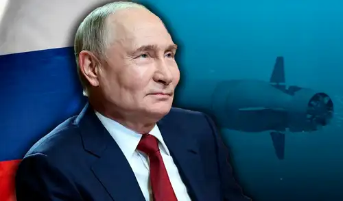 Rusia desafía a Estados Unidos con la creación de un nuevo dron submarino. Rusia desafía a Estados Unidos con la creación de un nuevo dron submarino.