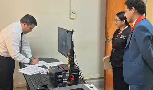 Este control permanente busca fortalecer la eficiencia y transparencia en la administración de justicia. Fuente: Difusión.