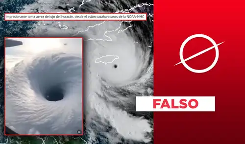 Video grabado desde avión del Huracán Melissa fue hecho por la IA Video grabado desde avión del Huracán Melissa fue hecho por la IA