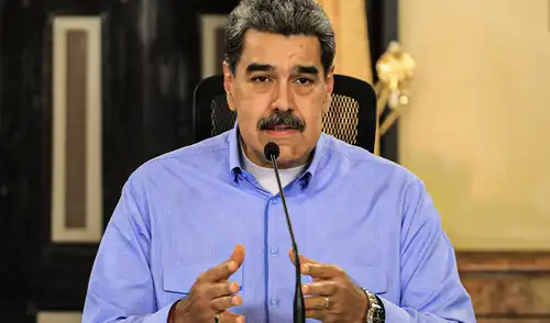 El líder chavista también resaltó el papel estratégico de la juventud en el desarrollo científico del país. Foto: AFP. Maduro desacredita la existencia de la 'Generación Z' asegurando que son "un invento de la guerra psicológica occidental"