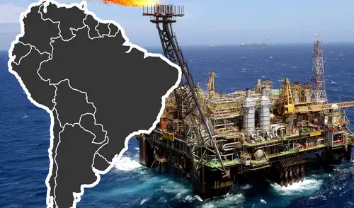 Mega proyecto petrolero en América Latina despierta debate entre economía y naturaleza. Foto: Composición LR Mega proyecto petrolero en América Latina despierta debate entre economía y naturaleza.