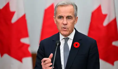 Carney brindó estas declaraciones en la cumbre de la APEC. Carney brindó estas declaraciones en la cumbre de la APEC. Foto: AFP