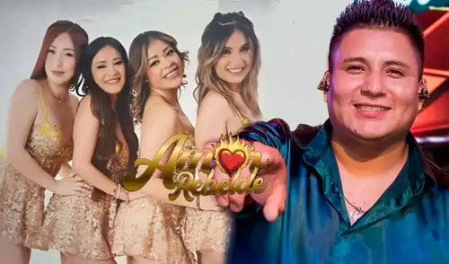 Amor Rebelde es el nuevo grupo de cumbia conformado por exintegrantes de Son del Duke. Foto: composición LR/difusión Son dle Duke y Amor Rebelde