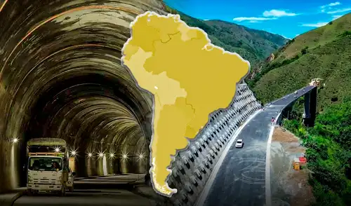 La construcción de este enorme túnel marca un antes y un después en la conectividad vial de Latinoamérica La construcción de este enorme túnel marca un antes y un después en la conectividad vial de Latinoamérica