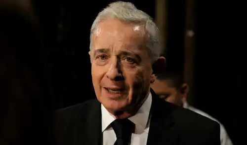 Álvaro Uribe fue presidente de Colombia entre 2002 y 2010. Álvaro Uribe fue presidente de Colombia entre 2002 y 2010. Foto: AFP