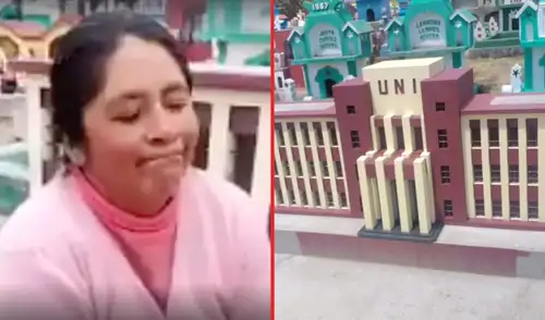 En la región de Pasco, Perú, este cementerio destaca por sus tumbas con diseños únicos.