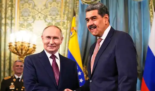 Rusia y Venezuela mantienen acuerdos activos en un clima de tensión internacional. Foto: AFP Rusia y Venezuela mantienen acuerdos activos en un clima de tensión internacional