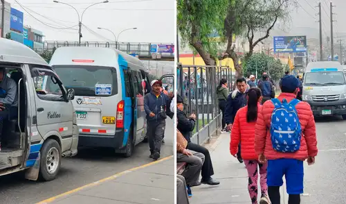 El paro de este 3 de noviembre es acatado parcialmente por los transportistas. Foto: Composición LR El paro de este 3 de noviembre es acatado parcialmente por los transportistas. Foto: Composición LR