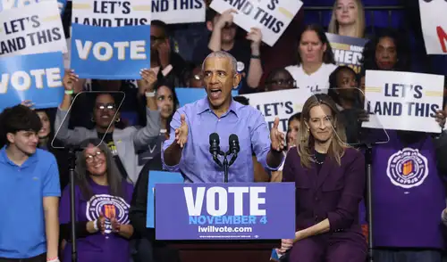 Barack Obama estuvo en Virginia y Nueva Jersey para apoyar a dos candidatas demócratas. Barack Obama estuvo en Virginia y Nueva Jersey para apoyar a dos candidatas demócratas. Foto: AFP