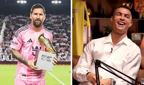 El 'Bicho' no dudó en replicar la afirmación acerca de Lionel Messi y él. Foto: composición de LR/Inter Miami/captura de Cristiano Ronaldo YouTube El 'Bicho' no dudó en replicar la afirmación acerca de Lionel Messi y él. Foto: composición de LR/Inter Miami/captura de Cristiano Ronaldo YouTube