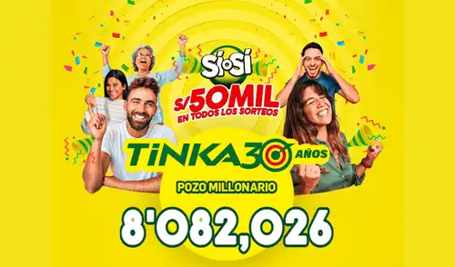 Nuevo sorte de La Tinka este 5 DE NOVIEMBRE: conoce los resultados | La Tinka sorte de la tinka miércoles 5 de noviembre