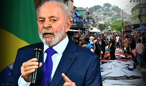 Lula da Silva cuestiona el operativo en Río y exige esclarecer más de cien muertes.