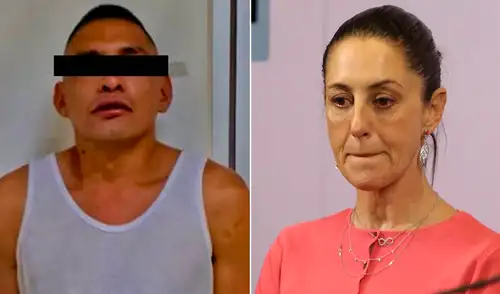 Uriel N. fue detenido por acosar a la presidenta de México, Claudia Shinbaum.