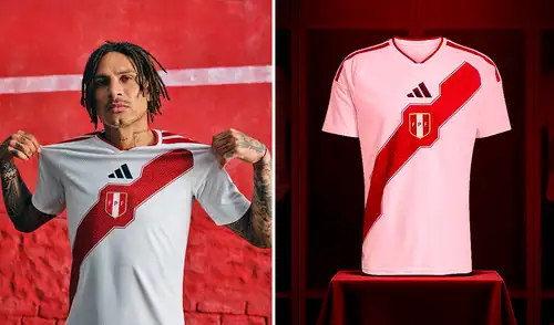 Perú jugará con esta nueva camiseta en sus partidos de local de las eliminatorias al próximo Mundial. Foto: composición de LR/Adidas/FPF