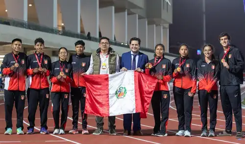 Perú compitió con 33 representantes, incluyendo invitados, en este Campeonato Sudamericano de Atletismo sub-20. Foto: IPD