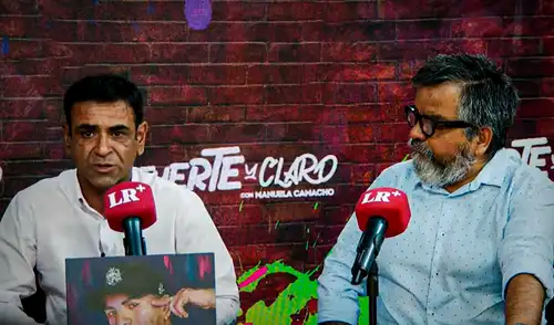 Roger Ruiz y Julio Arbizu fueron entrevistados por Manuela Camacho.