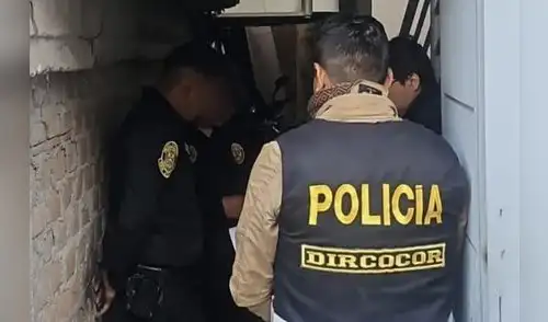 Policías detenidos en Ayacucho por corrupción.