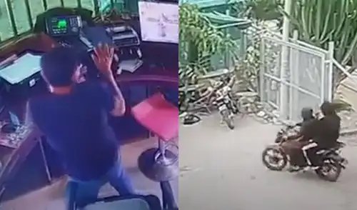 Un empresario vivió momentos de terror tras un intento de asesinato en su oficina. El ataque, realizado por un sicario, ocurrió durante la mañana del miércoles en Ciudad de Dios.