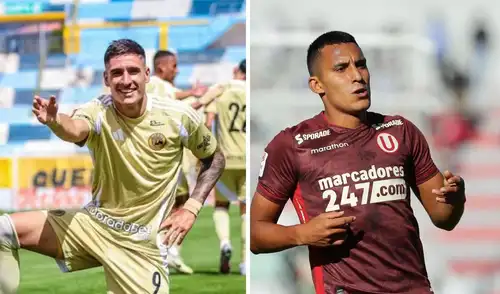 Álex Valera mano a mano con Facundo Callejo por la pelea del goleador del Clausura.