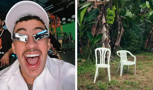 Bad Bunny obtuvo seis nominaciones en los Premios Grammy 2025. Foto / Composición: LR