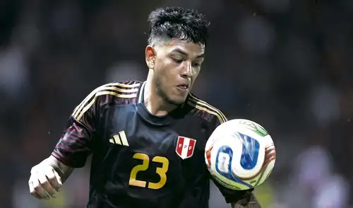 Joao Grimaldo había jugado el último amistoso ante Chile, en octubre. Foto: FPF Joao Grimaldo había jugado el último amistoso ante Chile, en octubre. Foto: FPF