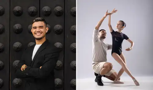 Leonardo Castellanos es un bailarín venezolano de 30 años que llegó a Perú en 2017. Leonardo Castellanos es un bailarín venezolano de 30 años que llegó a Perú en 2017.