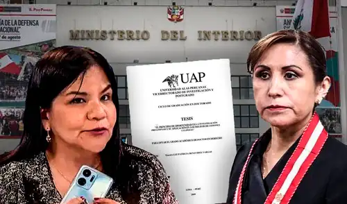 Abogada califica como una "represalia" su salida del Ministerio del Interior. Foto: Composición/LR Giovanna Vélez Fernández, Patricia Benavides