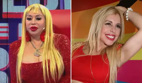 La exvedette recordó la historia del famoso “tortazo” a Geni Álvez. Foto: Composición LR La exvedette recordó la historia del famoso “tortazo” a Geni Álvez.